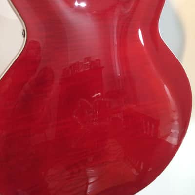 Hofner Verythin CT 2012 Cherry with Case image 6