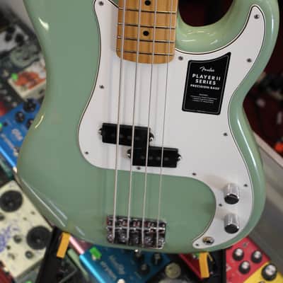 Fender Player II Precision Bass Maple Fingerboard Birch Green Electric Bass Guitar 8lbs 8oz image 5