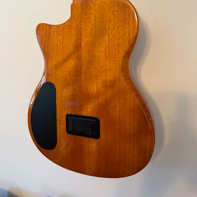 Cordoba Stage Nylon-String Electric Guitar Natural Amber image 7