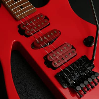 Kramer CK110 Tatsuya Signature Model Red/Orange & Kinsman Hard Case image 9