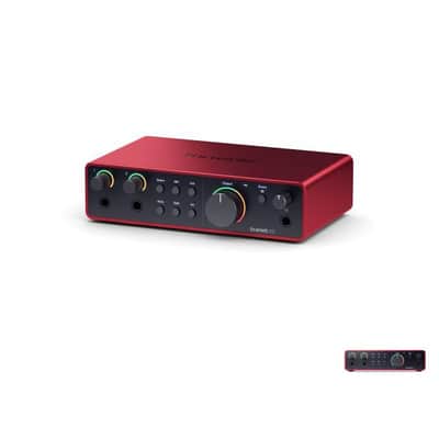 Focusrite Scarlett 2i2 4th Gen USB Audio Interface image 1
