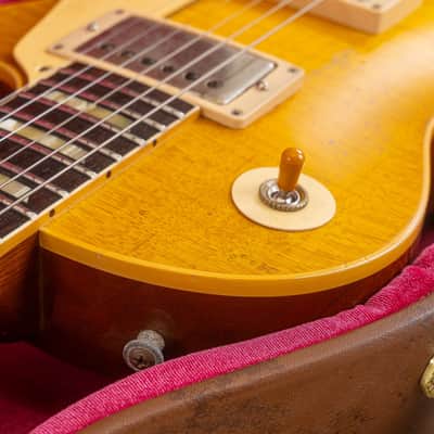 Gibson Custom Shop 1959 Les Paul Standard Reissue Murphy Lab Ultra Heavy Aged Electric Guitar, Rosewood Fingerboard, Lemon Burst image 7