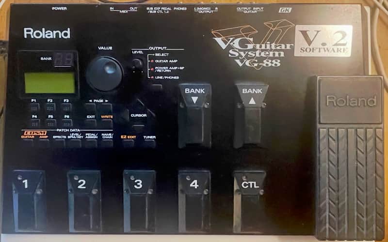 Roland VG-88 2000 - 2007 - Black image 1