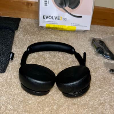 Jabra Evolve2 55 Stereo Wireless Headset - Features AirComfort Technology, Noise-Cancelling Mics & Active Noise Cancellation - Works with UC Platforms image 5