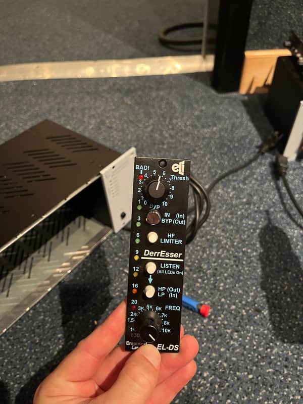 Empirical Labs EL-DS DerrEsser 500 Series De-Esser Module 2010s - Black image 1