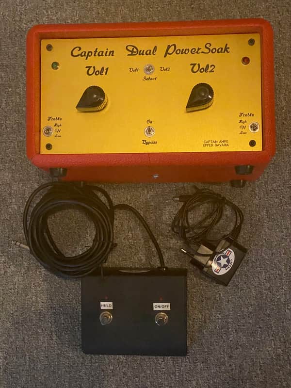 Captain Amp Dual 2-Kanal Power Soak, Attenuator, Power Break, Rot image 1