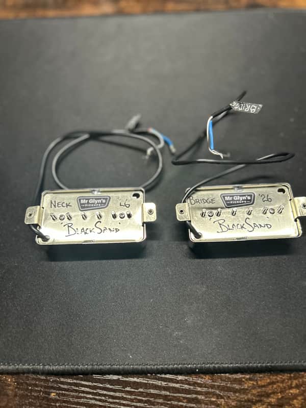 Mr. Glyn’s Black Sands Humbucker-size P90s image 1