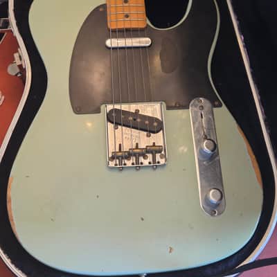 Fender 1951 Nocaster Relic 2008 - Sonic Blue image 2