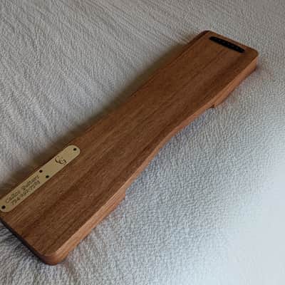 Mini Travel Headless Lap Steel Guitar – Mahogany & Maple, P90 Pickup, Gig Bag image 7