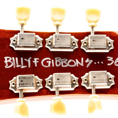 Gibson Custom Shop Billy Gibbons “Pearly Gates” Les Paul Aged & Signed - #36 of 50 image 12