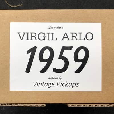 Original Run Model 1959 - Virgil Arlo P.A.F. Humbuckers - Vintage Nickel Covers/Double Creme Bobbins image 1