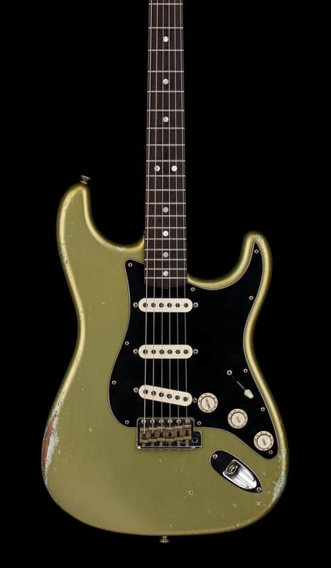 Fender Custom Shop Levi Perry Masterbuilt Empire 67 Stratocaster Relic - Super Aged Sage Green Metallic #78899 image 1