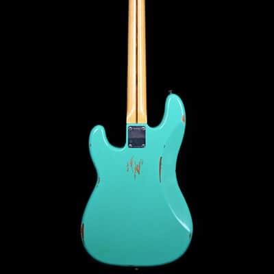 Fender Custom Shop '59 Precision Bass from 2018 in Seafoam Green with original Hardcase image 2