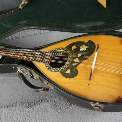 Suzuki Mandolin No. 201 Japanese Bowl Back Mandolin w/ Hard Case image 17