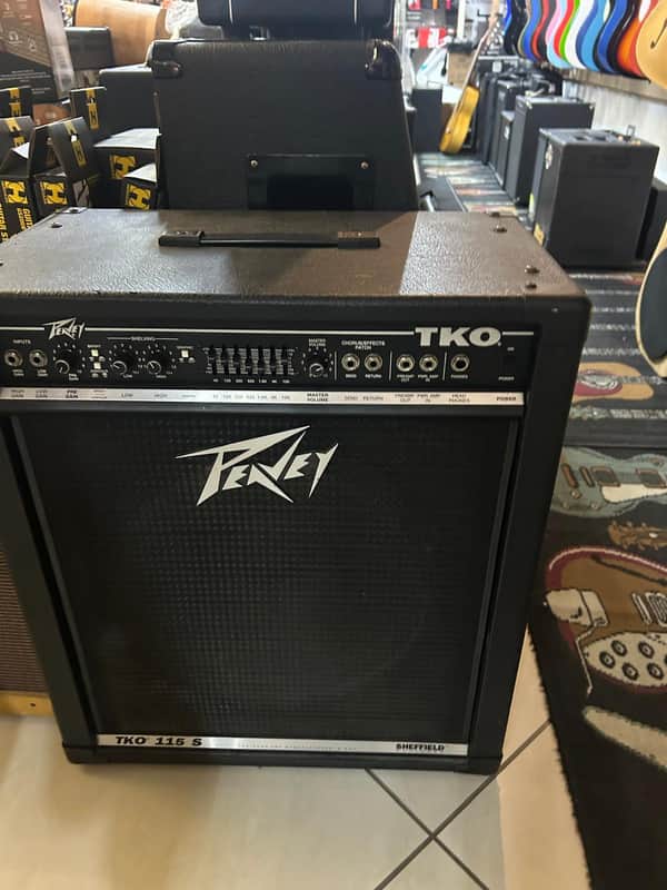 AMPLIFICATORE COMBO PER BASSO PEAVEY TKO 115 S (VINTAGE MADE IN U.S.A-USATO) image 1