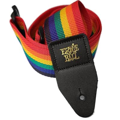 Ernie Ball Rainbow Polypro Guitar Strap P04044 image 1
