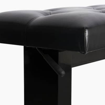 On-Stage KB9503B Hydraulic Height-Adjustable Piano Bench + Bluetooth Speaker image 8