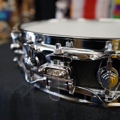 DW Collector's Series Pi - Carbon Fiber - 3.14" x 14" Piccolo Snare Drum image 9