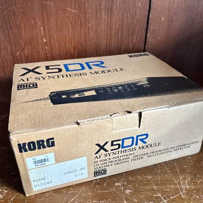 KORG X5DR AI2 Synthesis Module Midi New internal Battery w/ box image 7