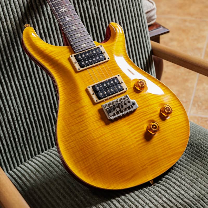 PRS Custom 24 10-Top 2006 - Vintage Yellow image 1