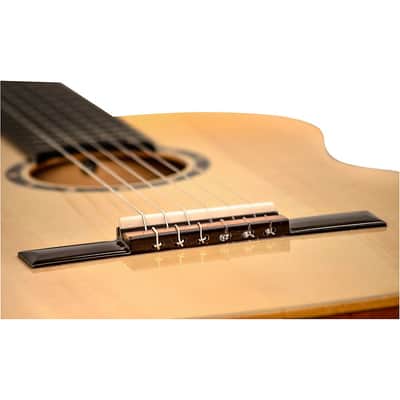 Ortega ECLIPSESU-C/E Classical Acoustic-Electric Guitar Regular Brown Sunburst image 6