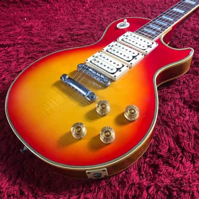 Electric Guitar Les Paul GRECO EG-600 Cherry Sunburst Japan Vintage image 2