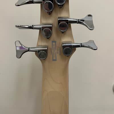 Ibanez Soundgear SR206-TGF 6-String Bass Transparent Gray Flat image 9