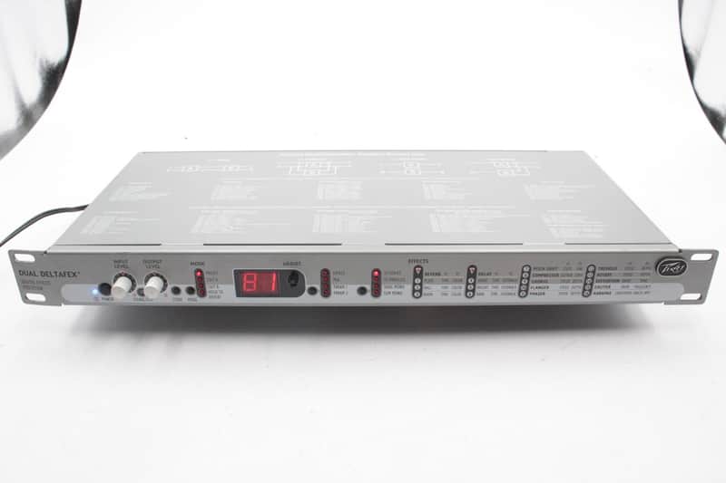 Peavey Dual Deltafex Digital Effects Processor Rackmount Stereo Unit image 1