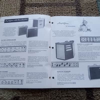 Vintage 1962 Gibson Full-Line Catalog! Rare, Original Case Candy, Paperwork! image 14