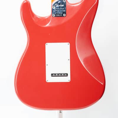 Fender American Ultra Luxe Vintage '60s Stratocaster HSS Electric Guitar - Fiesta Red | New image 5