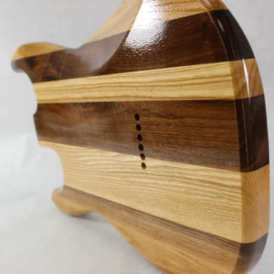 Butcher Block SSS guitar body - fits Fender Strat Stratocaster necks J911 image 4