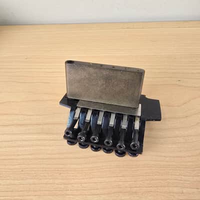 Licensed Floyd Rose Tremolo Bridge Japan Vibrato Black Locking Fender System 1 image 5