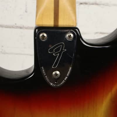 1977 Fender Stratocaster Sunburst Electric Guitar w/ Original Case image 23
