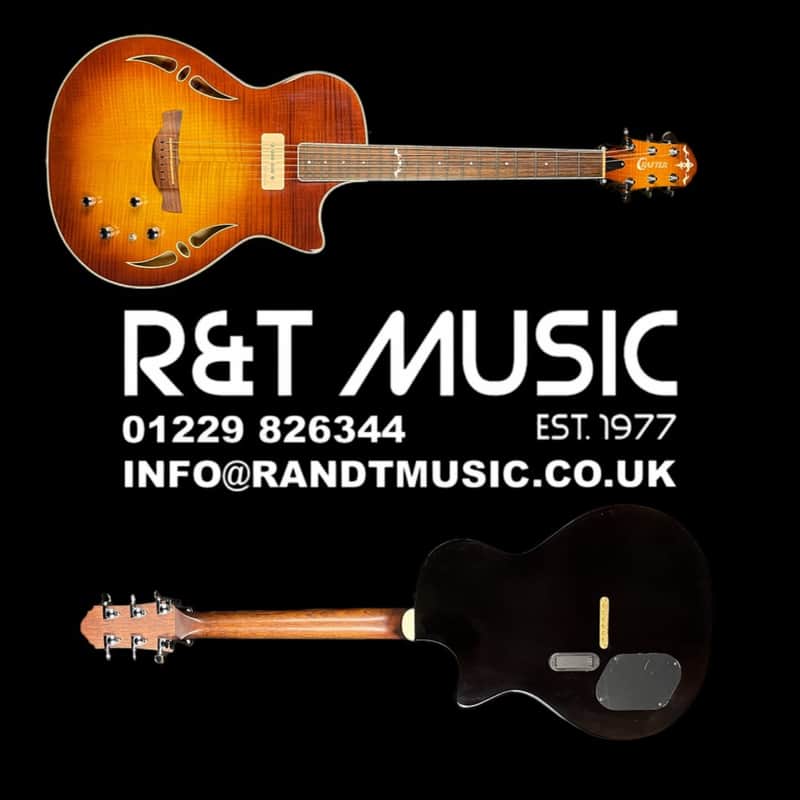 Crafter SAT-TMVS Electro-Acoustic Guitar in Vintage Sunburst with