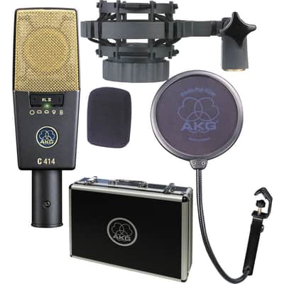 AKG C414 XLII Large-Diaphragm Condenser Microphone image 1