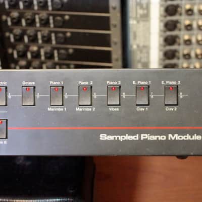 Vintage Classic Ensoniq 1980's Sampled Piano Module SPM-1 MIDI Rack Mount Studio Live Sound Synth Unit image 3