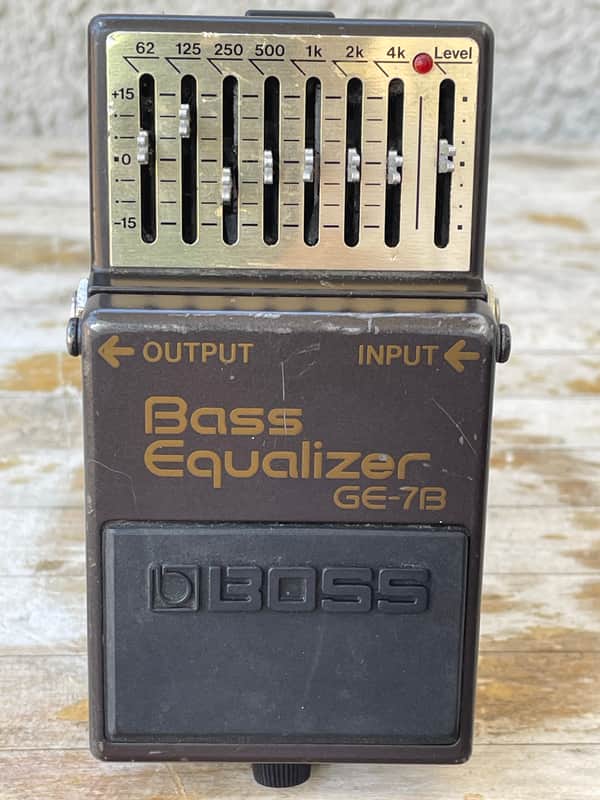 Vintage Boss GE-7B Bass Guitar Equalizer image 1