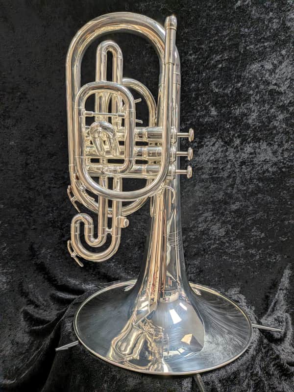 RS Berkeley Marching Mellophone - Silver image 1