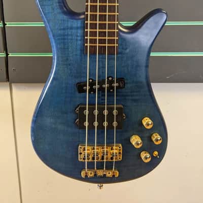 Warwick Streamer LX Jazzman Ocean Blue Oil 2006 Active Electric Bass image 3