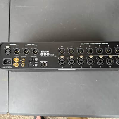 MOTU 896mk3 Hybrid Firewire / USB Interface - Black image 6