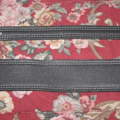 new old stock (no tags) near A+ Perri’s Leathers Ltd BM2DS Guitar Strap, 2" Reversible Black / Gray Italian Premium Leather Guitar Strap, with white double stitching, entire strap is leather padded, Adjustable Length from 42" to 56" image 17