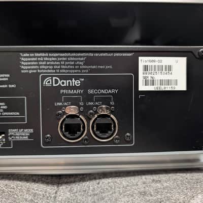 Yamaha Tio1608-D2 16 Channel Dante Input Interface 2015 - Present - Black image 6