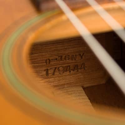 C. F. Martin  0-16NY Flat Top Acoustic Guitar (1961), ser. #179444, original brown chipboard case. image 13
