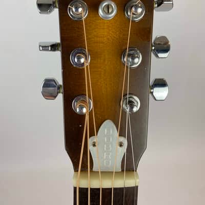 1991 Dobro Model 37 Round Neck Resonator w/ RARE Original French Scroll Finish. Era correct Chipboard case /or padded Hardshell available/ image 16