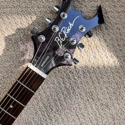 1999 B.C. Rich Warlock Acrylic Clear “Smoke” with Original Hardshell Case image 7
