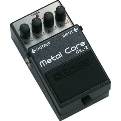 BOSS ML-2 Metal Core Distortion Guitar Pedal image 1