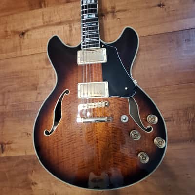 Ibanez JSM100-VT John Scofield Signature Guitar 2019 Vintage Sunburst image 2