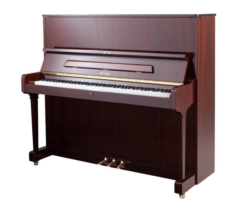 Petrof P 125 F1 Mahagony High Polish Upright Pia image 1