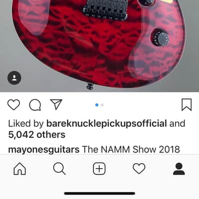 Mayones Masterbuild MBC Core Guard 7 String 2018 Gloss Top Matte everything else image 4