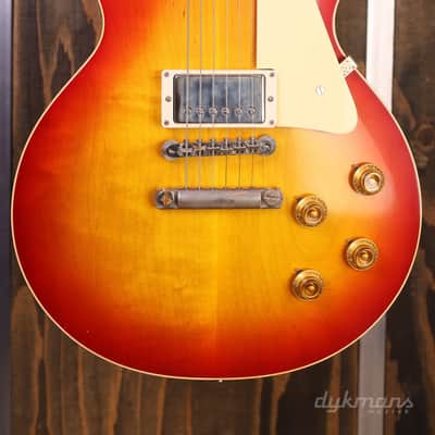 Gibson Custom Shop 1958 Les Paul Standard Washed Cherry Sunburst VOS image 1